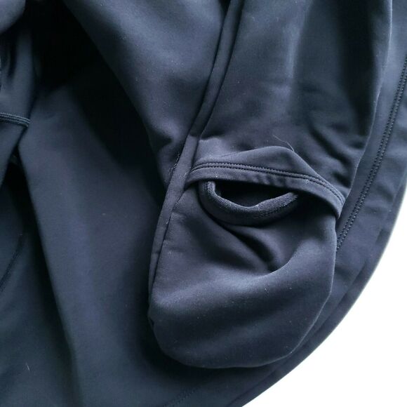 WOMEN'S New Balance Thermal Black Jacket WITH Attached Mittens Running Outdoor - Picture 3 of 7